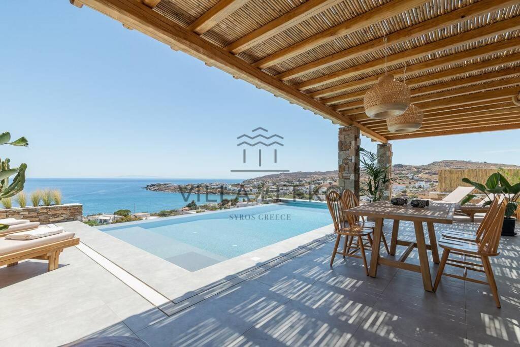 Villa Lefko Mégas Yialós-Nítes エクステリア 写真